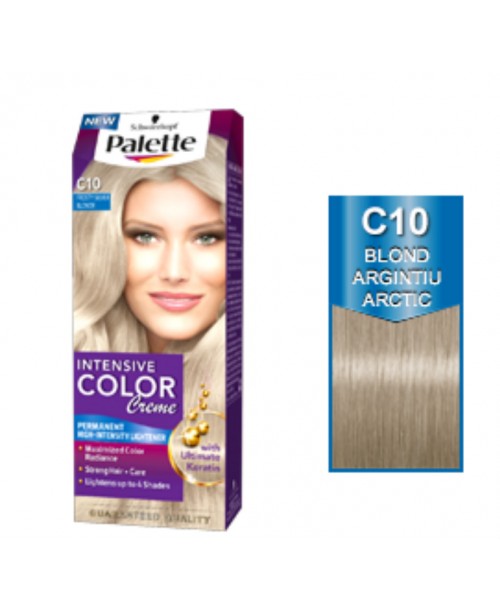 Palette Intensive Color Creme C10 - Blond Argintiu Arctic