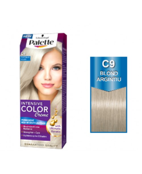 Palette Intensive Color Creme C9 - Blond Argintiu