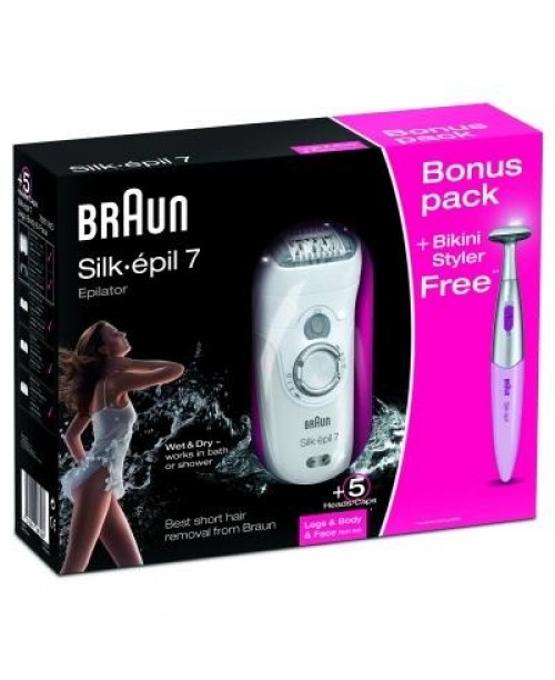 Braun - Epilator 7681+Bikini Styler cadou