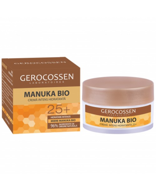 Crema Gerocossen intens hidratanta 25+ Manuka Bio 50 ml
